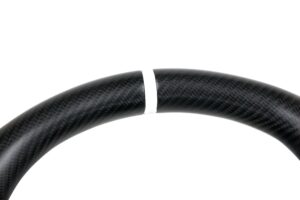 0 McLaren 600LT Spyder Lenkrad Carbon Alcantara Naht blau4