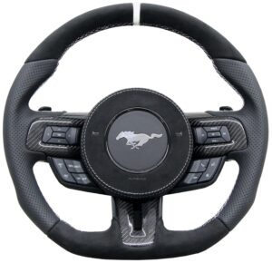 1 Ford Mustang VI Lenkrad Performance Leder Alcantara schwarz1