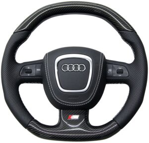 11 Audi A4 S4 B7 Lenkrad Performance Carbon Leder inkl. Airbag1