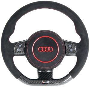 12 Audi A4 S4 RS4 B7 Lenkrad Carbonblende, Carbonspange, Alcantara inkl. Airbag1