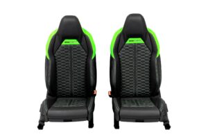 13 Audi Q3 SQ3 RSQ3 Sitze Leder grünes Alcantara grüne Wabensteppung1