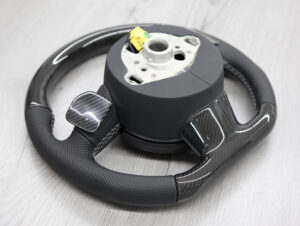 16 Audi RS6 4G C7 Lenkrad Carbon Leder perforiert7