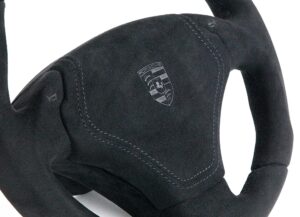 16 Porsche Lenkrad Alcantara Airbag Porschelogo geprägt3