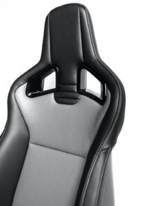17 Sitz RECARO CS Leder schwarz Leder grau perforiert10