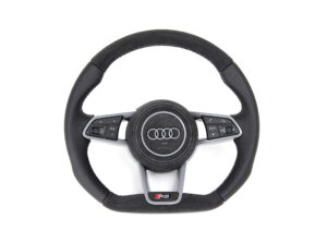 2 Audi R8 4S Lenkrad Leder perforiert Alcantara1