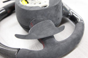 20 Audi A3 S3 RS3 8V Lenkrad Carbon Alcantara rotes Leder Wippen Alcantara12