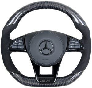 20 Mercedes Benz W205 Lenkrad Carbon Alcantara Airbag Leder1