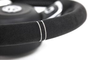 22 VW Golf 7 GTI R GTD Lenkrad Alcantara 12 Uhr Mark. zwei Streifen12