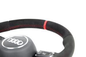 25 Audi A5 S5 RS5 8W Lenkrad Alcantara Alcantara rot unterlegt3