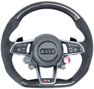 27 Audi R8 4S Lenkrad Carbon Alcantara Airbag Leder1