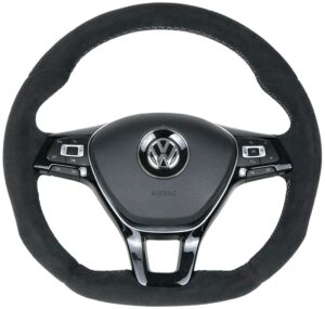 28 VW T6 Lenkrad Performance Alcantara silberne Naht