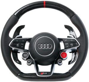 4 Audi R8 4S Carbonlenkrad Leder perforiert