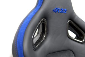 5 Audi A3 S3 RS3 8P Schalensitze Leder Alcantara blauer Streifen7