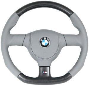 6 BMW Lenkrad Carbon Leder grau1