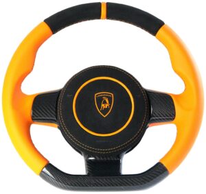 8 Lamborghini Gallardo Lenkrad Carbon Leder orange Alcantara 1