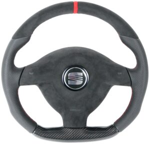 9 Seat Leon Cupra 1M Lenkrad Performance Carbon perforiertes Leder1