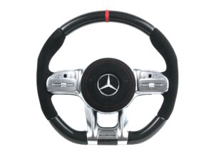 10 Mercedes Benz W205Mopf Lenkrad Carbon Alcantara Airbag Alcantara1