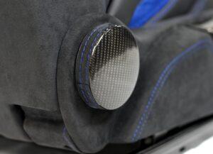 14 Audi A3 S3 RS3 8P Schalensitze Leder Alcantara blauer Streifen25