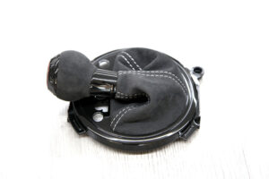 14 Audi TT TTS TTRS 8J Schaltknauf RS Alcantara schwarz glanz4