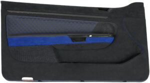 15 VW Golf 5 GTI R32 Tür Fahrer Alcantara mit blauem Streifen1