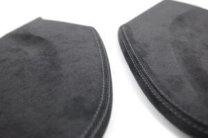 18 Audi A3 S3 RS3 8V Kniepads Alcantara silberne Naht5