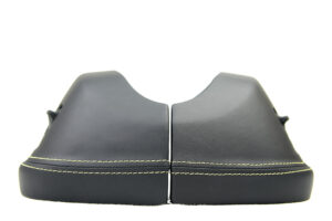 20 Audi R8 420 Schalensitz Seitenverkleidung Leder gelbe Naht2