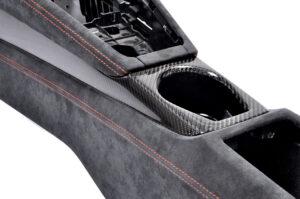 3 Audi TT TTS TTRS 8S Mittelkonsole Carbon Alcantara4