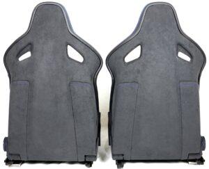 3 VW Golf 7 GTI R GTD Schalensitze Leder Alcantara blauer Streifen2