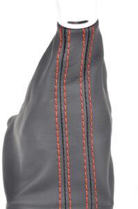 33 Audi RS3 8V Wahlhebel Leder Sack Leder rote Naht5