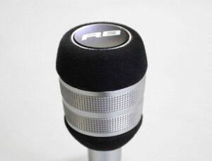 5 Audi R8 420 Schaltknauf Alcantara gerändelt Alcantara