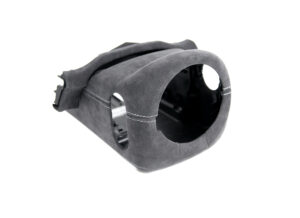 7 Audi A3 S3 RS3 8V Lenksäule Alcantara silberne Naht1