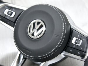 9 VW Golf 7 GTI R GTD Lenkrad Performance Carbon Leder Airbag Leder4