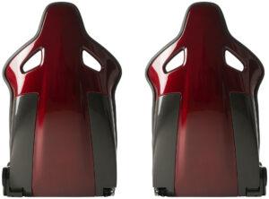 1 VW Golf 7 GTI R GTD Schalensitze Wabendesign schwarz Carbonrückenschale rot1