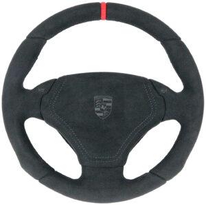 10 Porsche Lenkrad Alcantara Airbag Porschelogo geprägt1