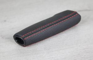 11 Audi A3 S3 RS3 8V Handbremshebel Leder perforiert rote Naht2