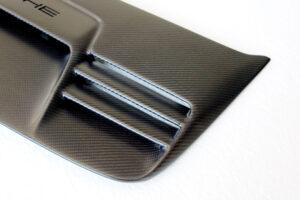 19 Porsche 911 991 GTS Motorabdeckung matt finish3