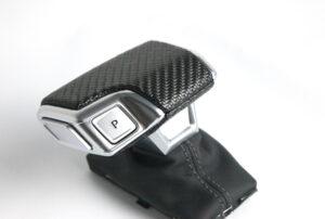 21 Wahlhebel Struktucarbon Leder schwarz3