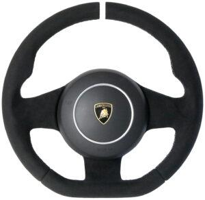 22 Lamborghini Gallardo Superleggera Lenkrad Alcantara Naht hellgrau1