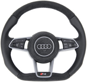 3 Audi R8 4S Lenkrad Leder perforiert Alcantara1