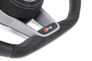 3 Audi R8 4S Lenkrad Leder perforiert Alcantara6