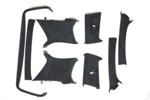 5 VW Golf 5 GTI R32 Säulenverkleidungen Alcantara