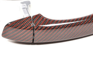 Audi A6 S6 RS6 C7 4G Türgriffe aussen Carbon 405 rot5