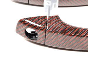 Audi A6 S6 RS6 C7 4G Türgriffe aussen Carbon 405 rot6