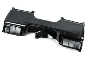 Porsche 997 Motorabdeckung Carbon2